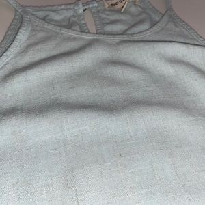 Top/ Scalloped Trim/ Halter
